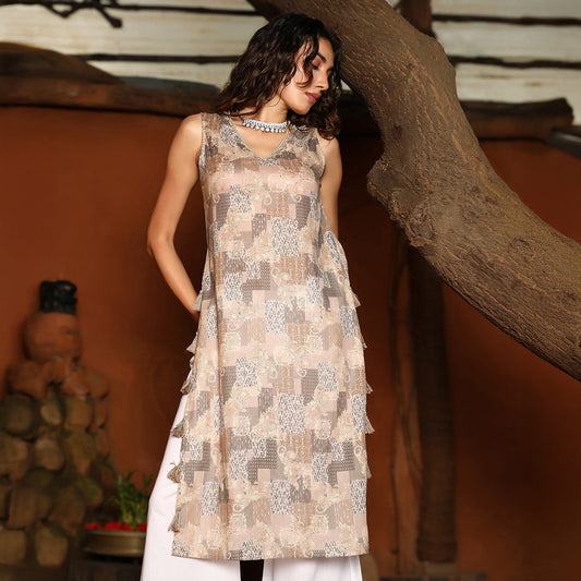 Rustic Tassel Kurta Set
