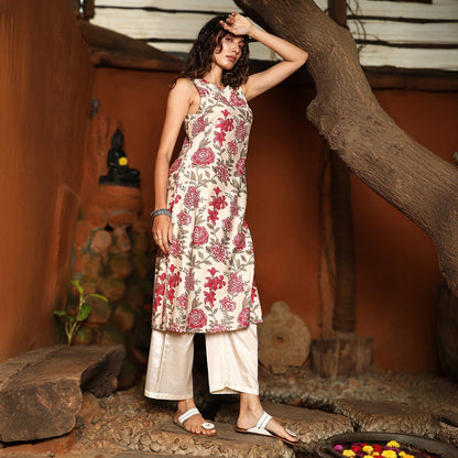 Botanical Vine Kurta Set
