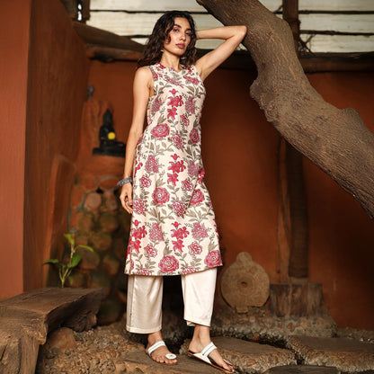 Botanical Vine Kurta Set