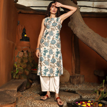 Botanical Vine Kurta Set