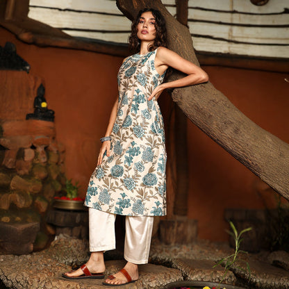 Botanical Vine Kurta Set