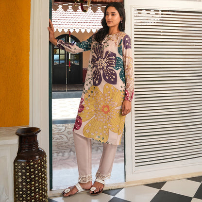 Florentine Imprint Kurta Set
