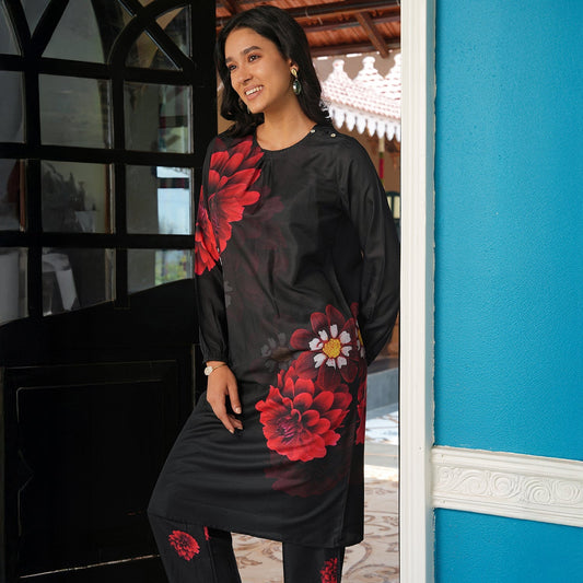 Marigloire Imprint Kurta Set