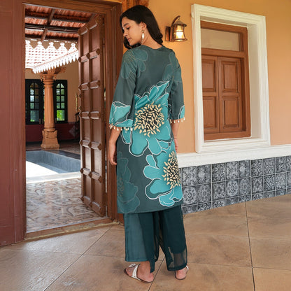 Grandiflora Imprint Kurta Set