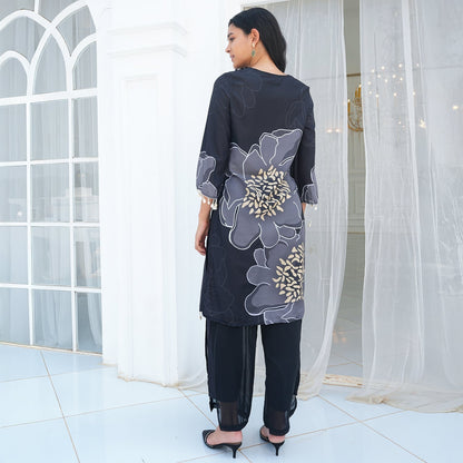 Grandiflora Imprint Kurta Set