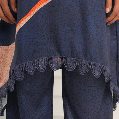 Flowing Petalia Kurta Set