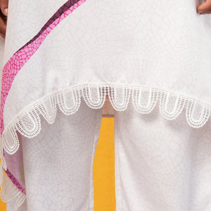 Flowing Petalia Kurta Set