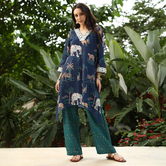 Indie-Folk Kurta Set