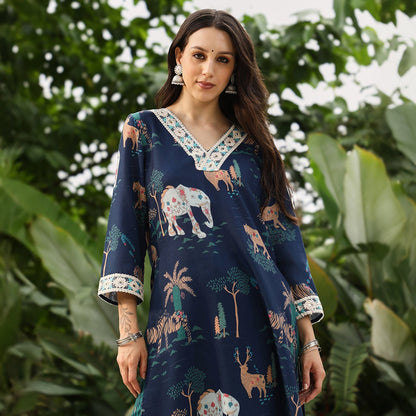 Indie-Folk Kurta Set