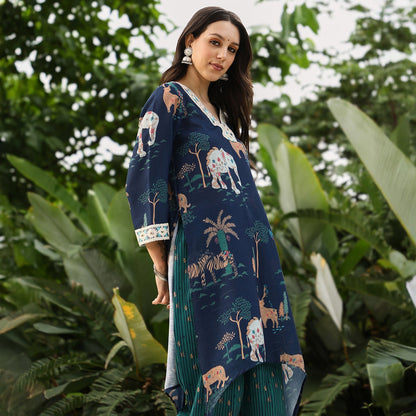 Indie-Folk Kurta Set