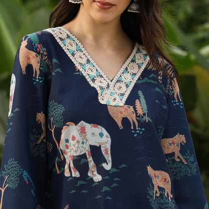 Indie-Folk Kurta Set