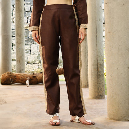 Schiffli-Block Kurta Set