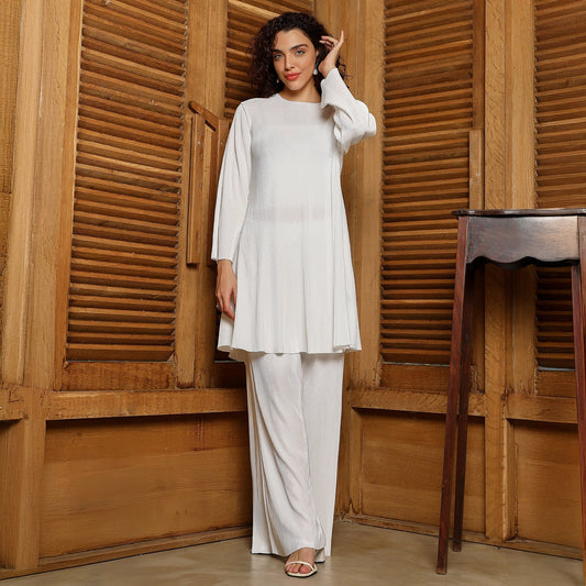 Accordian Kurta Set