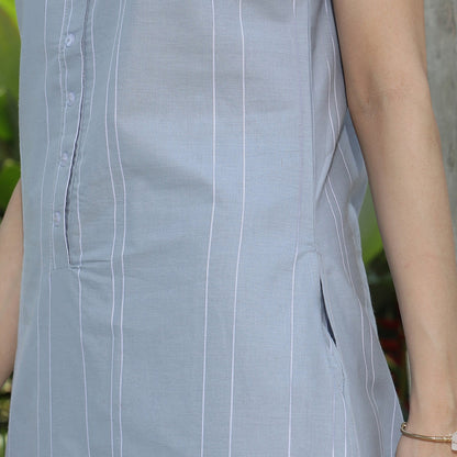 Simplicity Striped Kurta Set