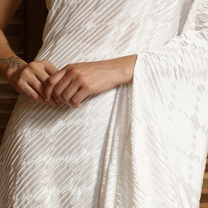Asymmetrical-Pleated Co-Ord Set
