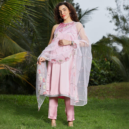 Blush Bloom Kurta Set