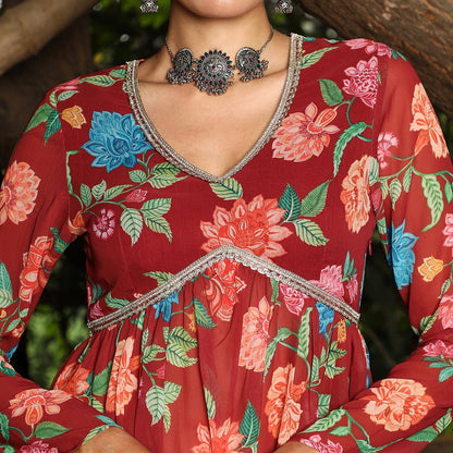 Flora Cluster Sharara Set