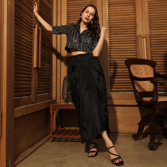 Aureate Mirror Co-Ord Set