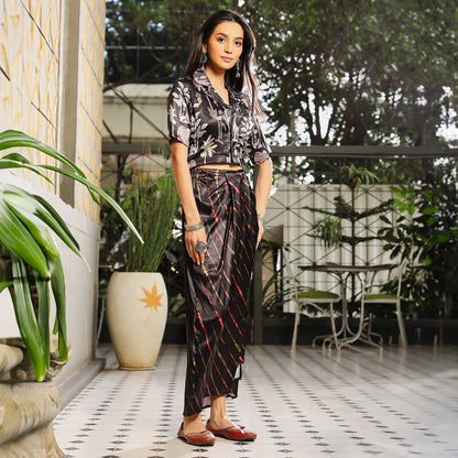 Indie Palm Co-Ord Set