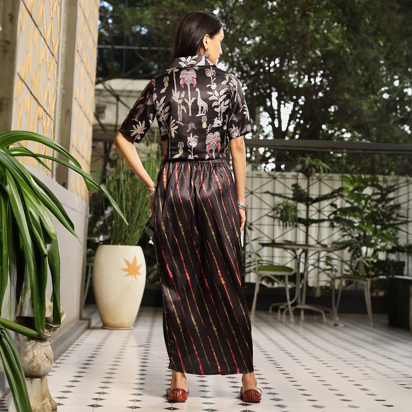Indie Palm Co-Ord Set