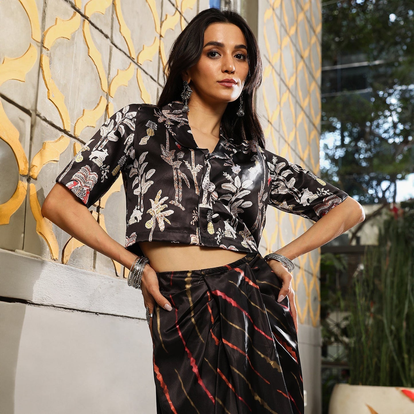Indie Palm Co-Ord Set