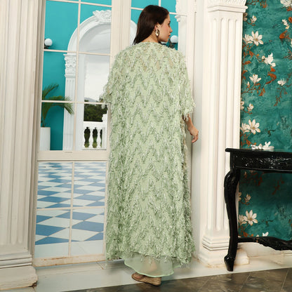 Tassel-Drape Co-Ord Set