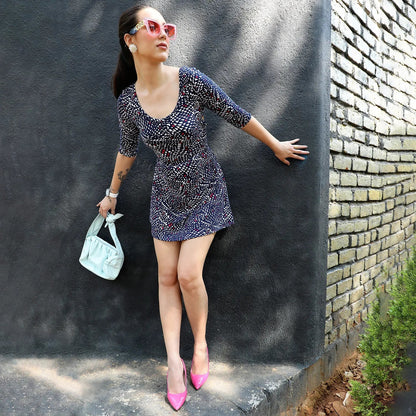 Criss-Cross Back Dress
