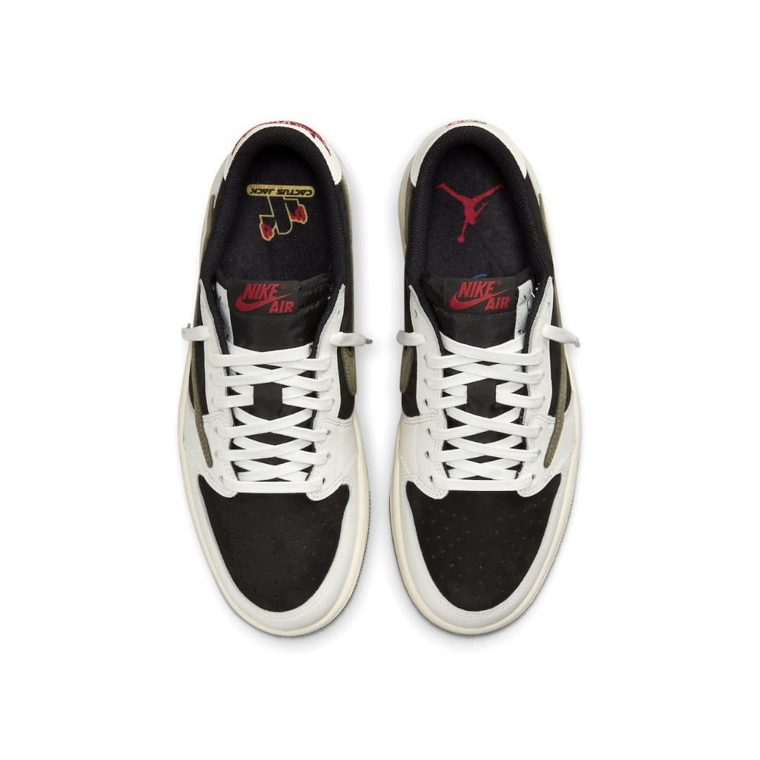 Jordan 1 Retro Low Og Sp Travis Scott Olive (Pre School Kids)