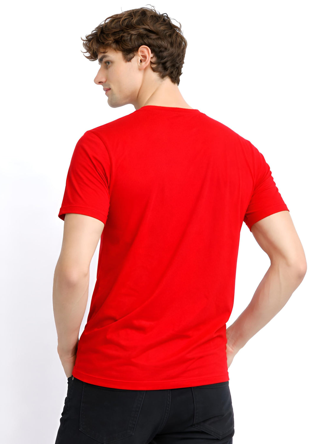 ADRO Mens Polo Crest Printed T-Shirt for Men | Cotton Printed Tshirt | Regular Fit Casual T-Shirts | Premium Summer Tshirts