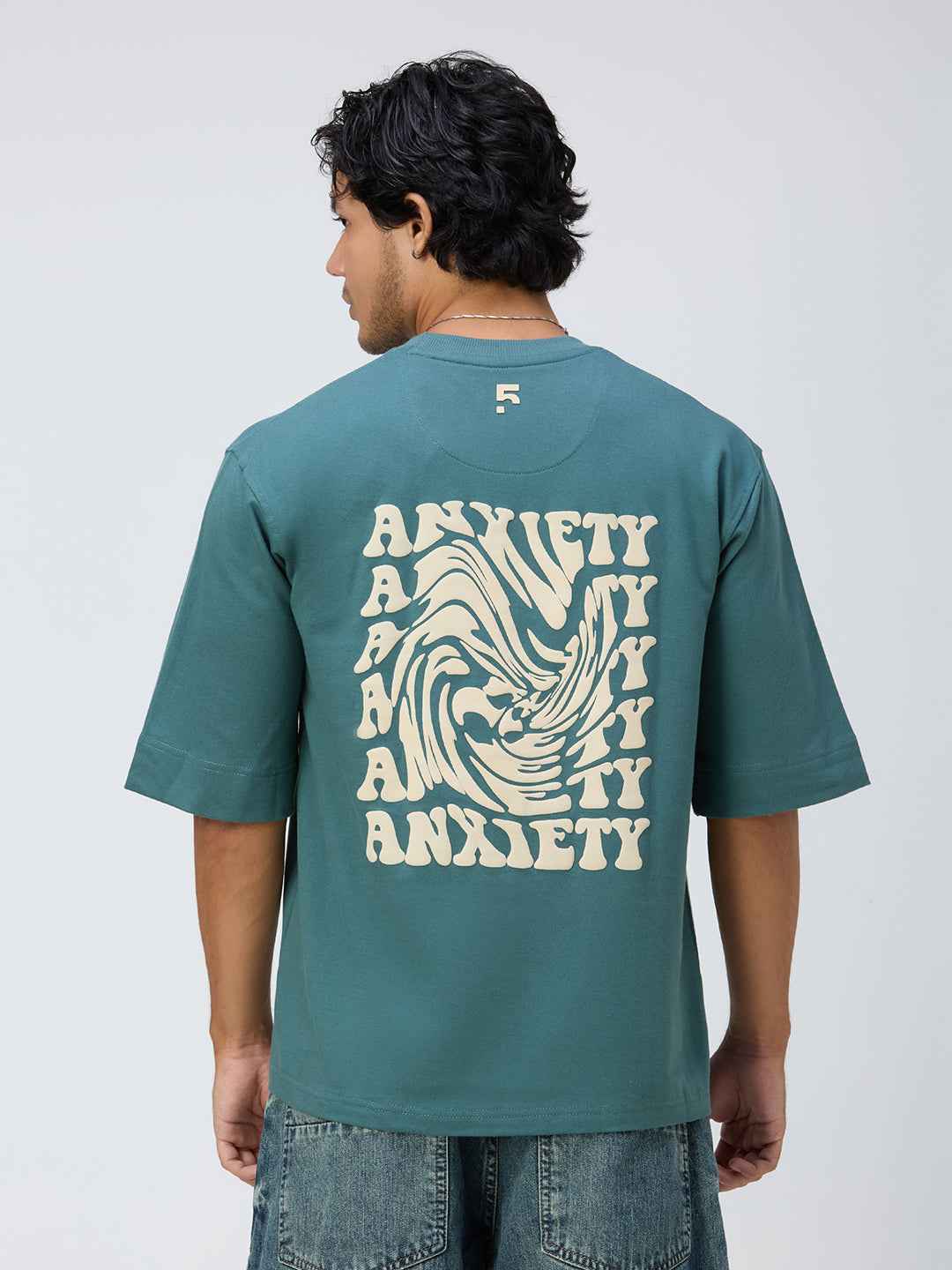 Teel Anxiety Men's Oversized T-shirt B5IVE