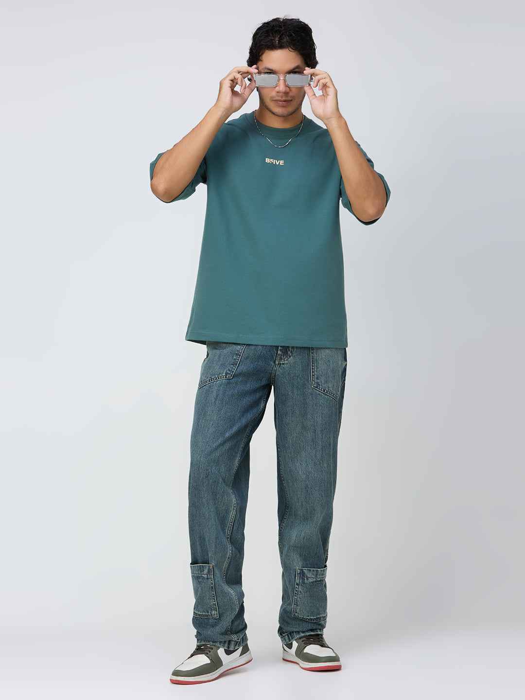 Teel Anxiety Men's Oversized T-shirt B5IVE