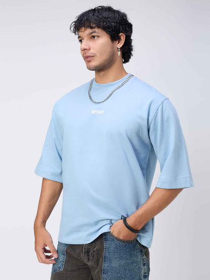 Classic 'Sky-Drift' Oversized Men's T-Shirt B5IVE