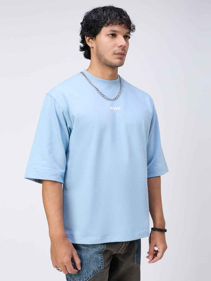 Classic 'Sky-Drift' Oversized Men's T-Shirt B5IVE