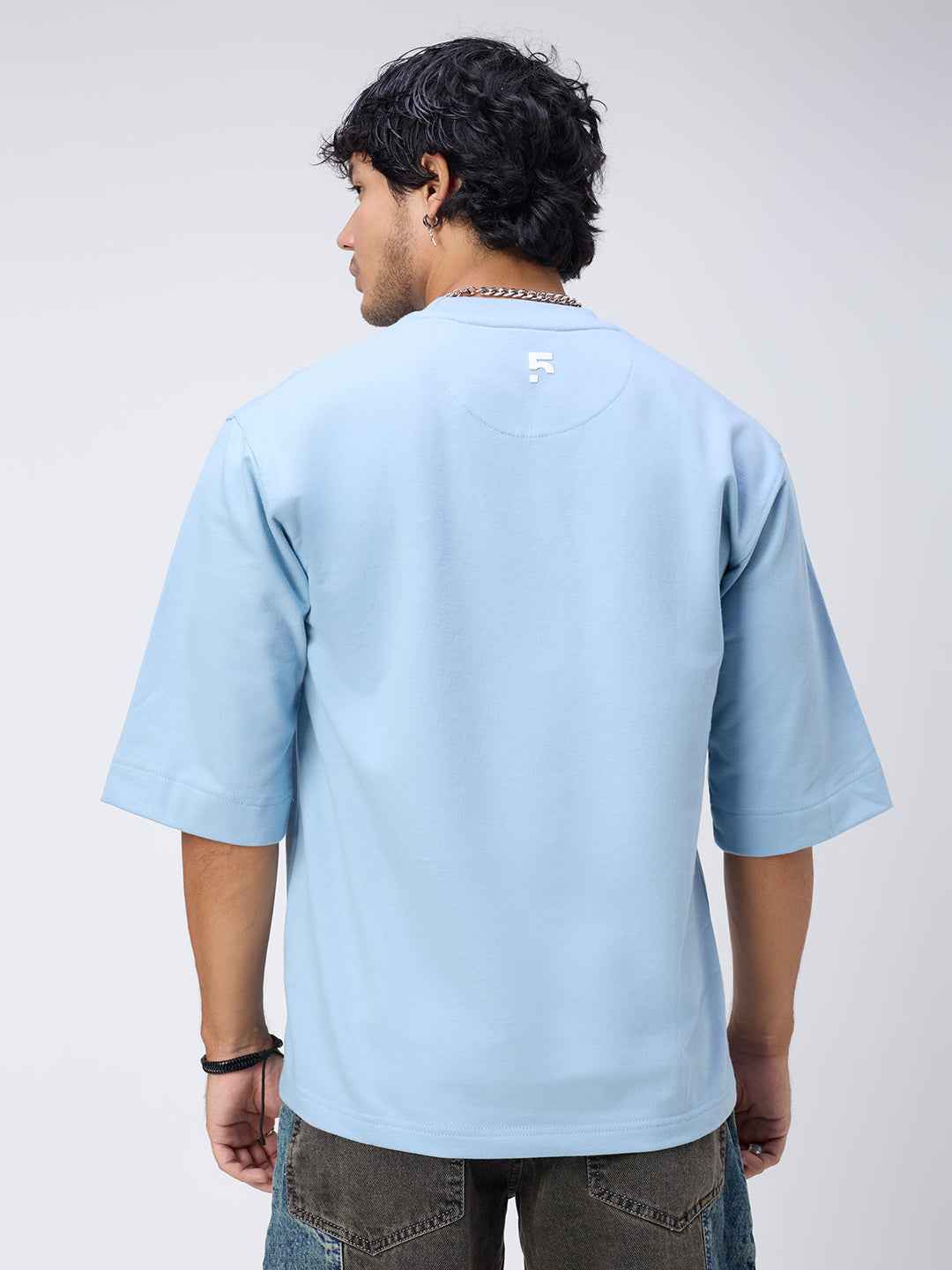 Classic 'Sky-Drift' Oversized Men's T-Shirt B5IVE