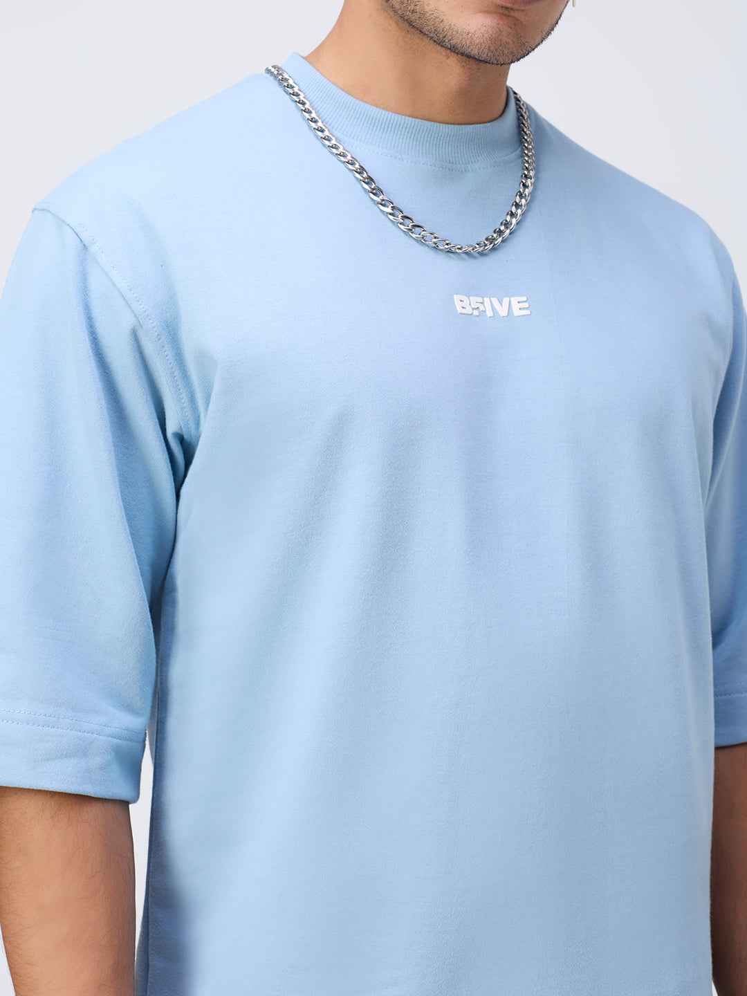 Classic 'Sky-Drift' Oversized Men's T-Shirt B5IVE
