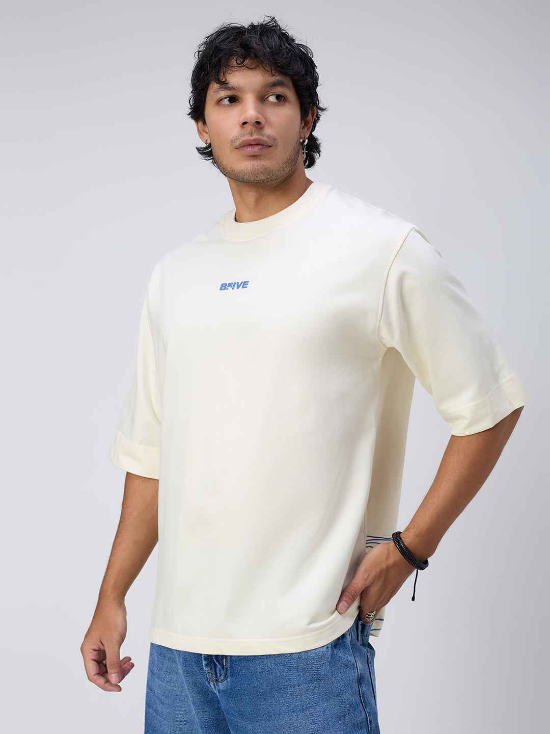 Neutral Skull Men's Oversized T-shirt B5IVE