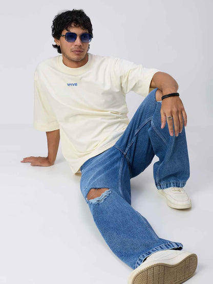 Neutral Skull Men's Oversized T-shirt B5IVE