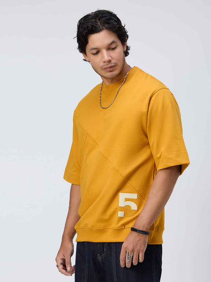 Mustard Pocket Men's Oversized T-shirt B5IVE