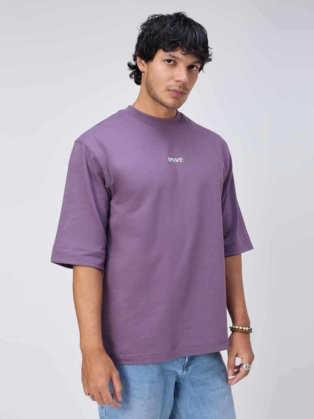Classic Grape Drop Oversized Men's T-Shirt B5IVE
