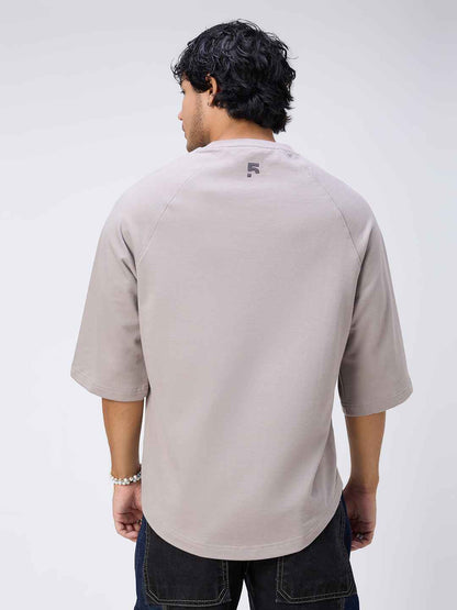 Unbothered Boxy Raglan Oversized Men's T-Shirt B5IVE