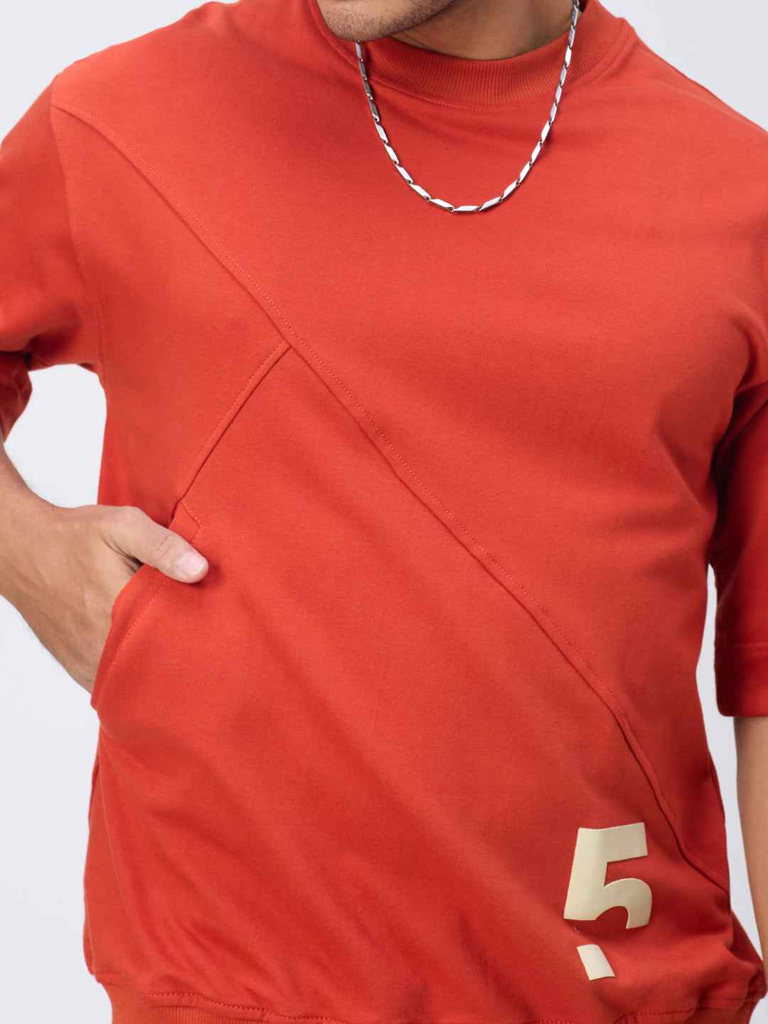 Rusty Pocket Men's Oversized T-shirt B5IVE