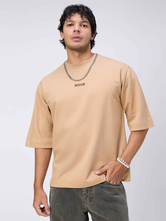 Classic Cold Coffee Oversized Men's T-Shirt B5IVE