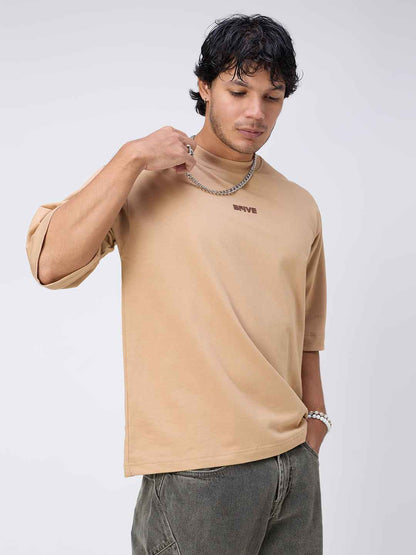 Classic Cold Coffee Oversized Men's T-Shirt B5IVE