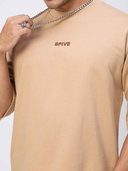 Classic Cold Coffee Oversized Men's T-Shirt B5IVE