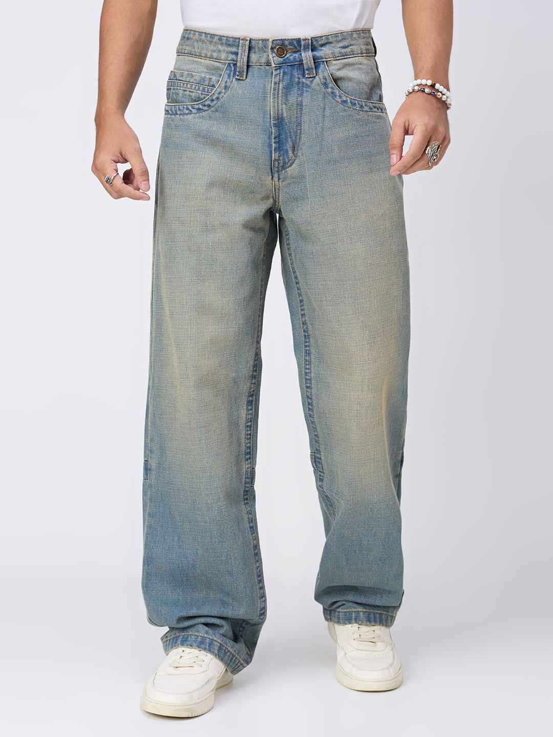 Men's Stone Cold Straight Fit Jeans B5IVE