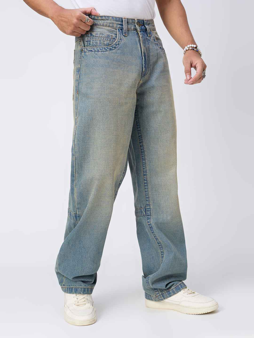 Men's Stone Cold Straight Fit Jeans B5IVE