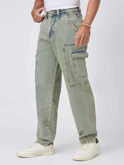 Men's Alchemist Wash Baggy Fit Jeans B5IVE