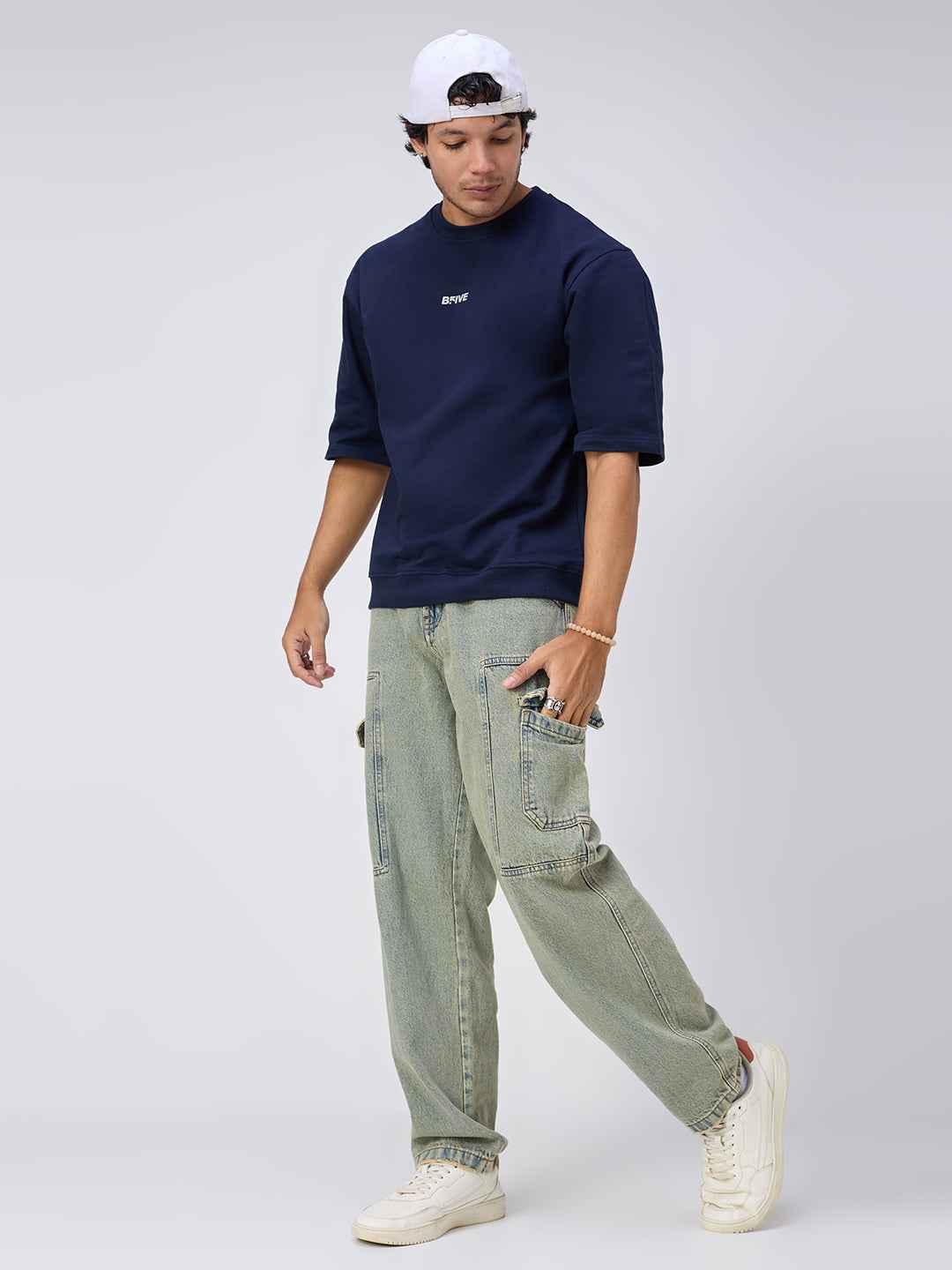 Men's Alchemist Wash Baggy Fit Jeans B5IVE