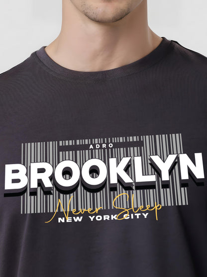 Lycra Cotton Regular Fit T-Shirt