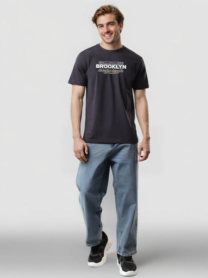 Lycra Cotton Regular Fit T-Shirt